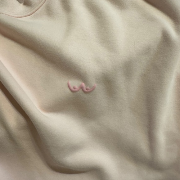 Fabletics The Boobies Breast Cancer Awareness Crewneck Sweatshirt, size 3X - Picture 2 of 8